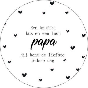 Muurcirkel papa