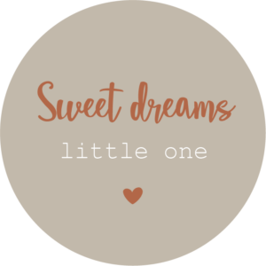 Muurcirkel Sweet Dreams