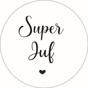 Muurcirkel super juf