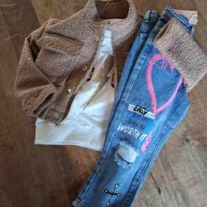 Teddy bomber | Beige/Camel