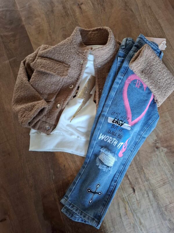 Teddy bomber | Beige/Camel