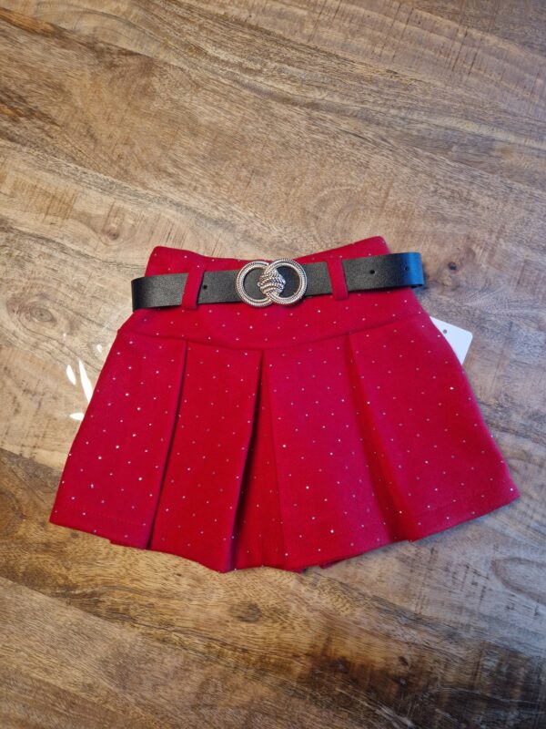 Broekrokje Sparkle | Rood