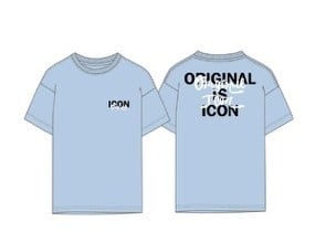 T-shirt Icon | Lichtblauw
