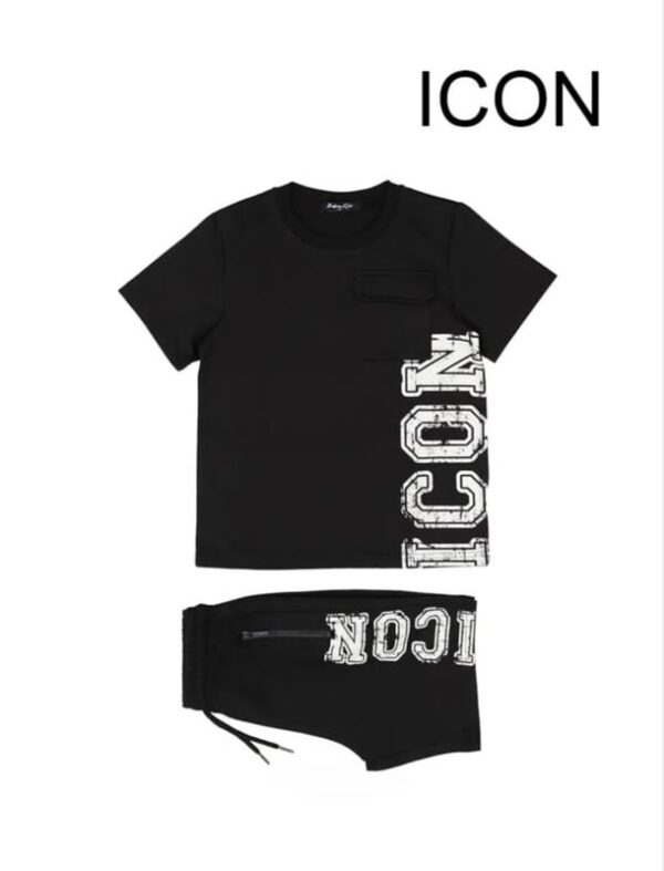 Icon sportset | Zwart