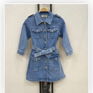 Denim jurk | blauw