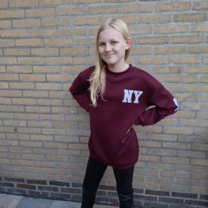 Newyork tuniek/sweaterdress | Bordeaux