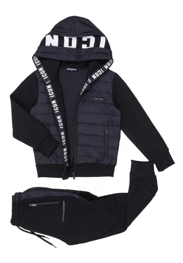 Joggingset Icon Zwart |