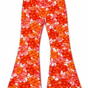 Flaredbroek | Bloemen (verzenddatum 1-4)