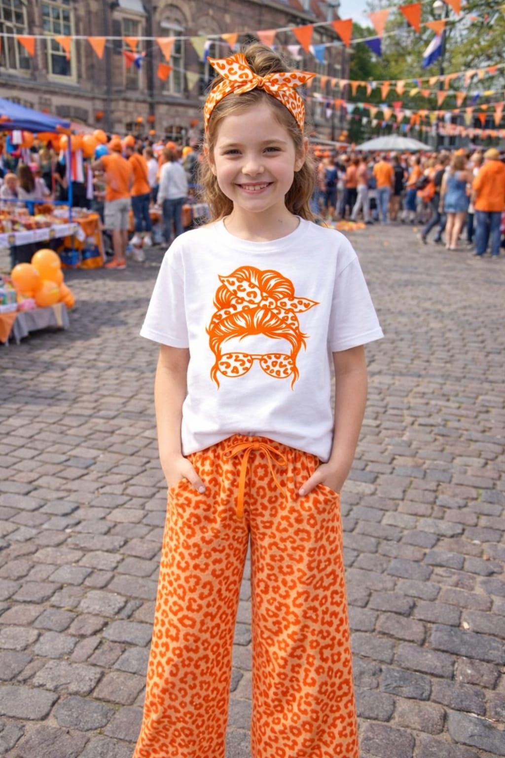 Flaredbroek | panter (verzenddatum 1-4) - Afbeelding 2