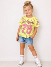 Jersey | Geel/Roze - Afbeelding 2