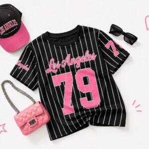 Jersey | Zwart/Roze