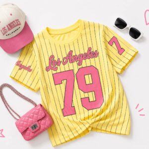 Jersey | Geel/Roze