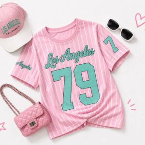 Jersey | Roze/Mint